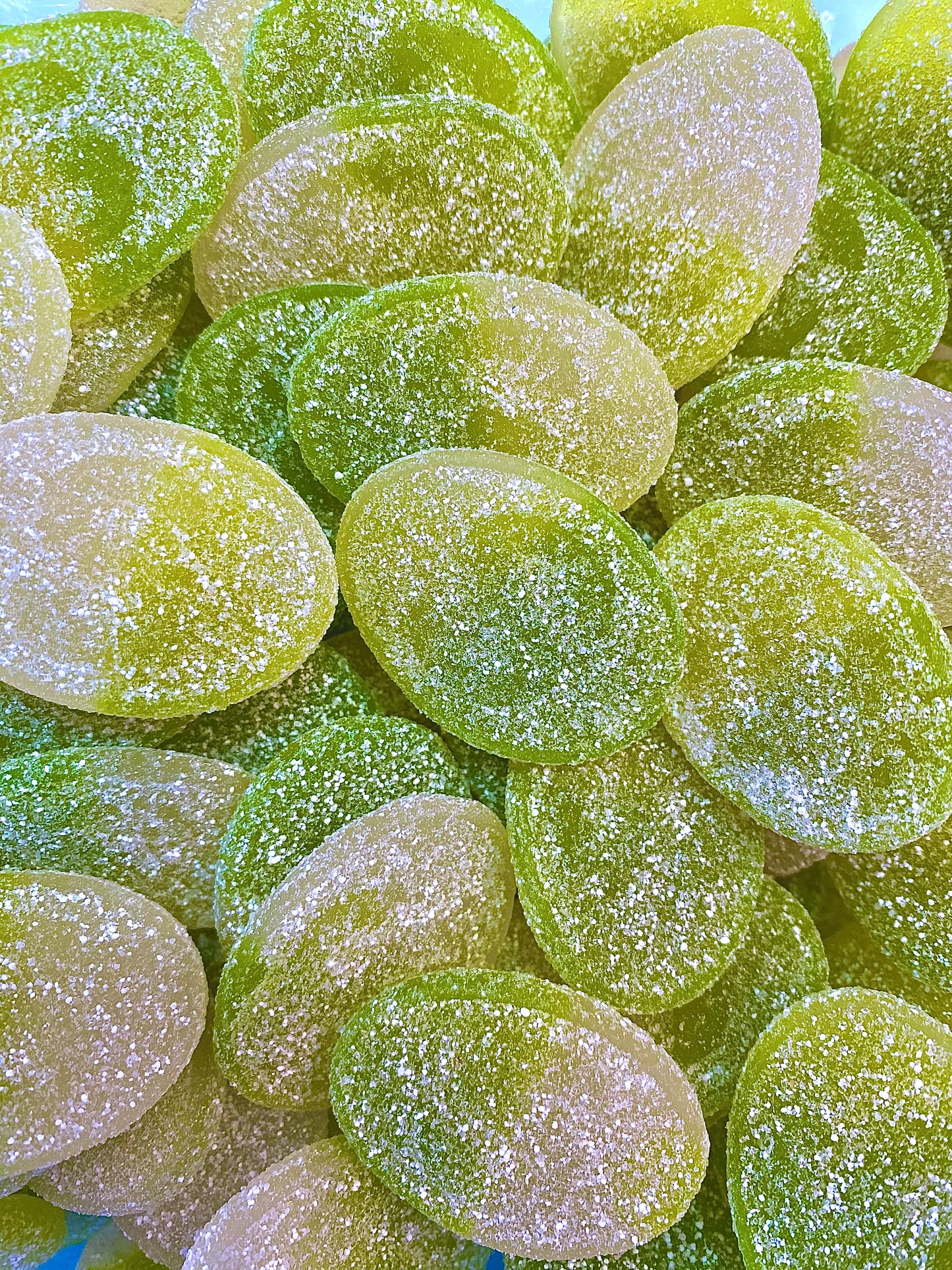 sour ovals apple swedish candy