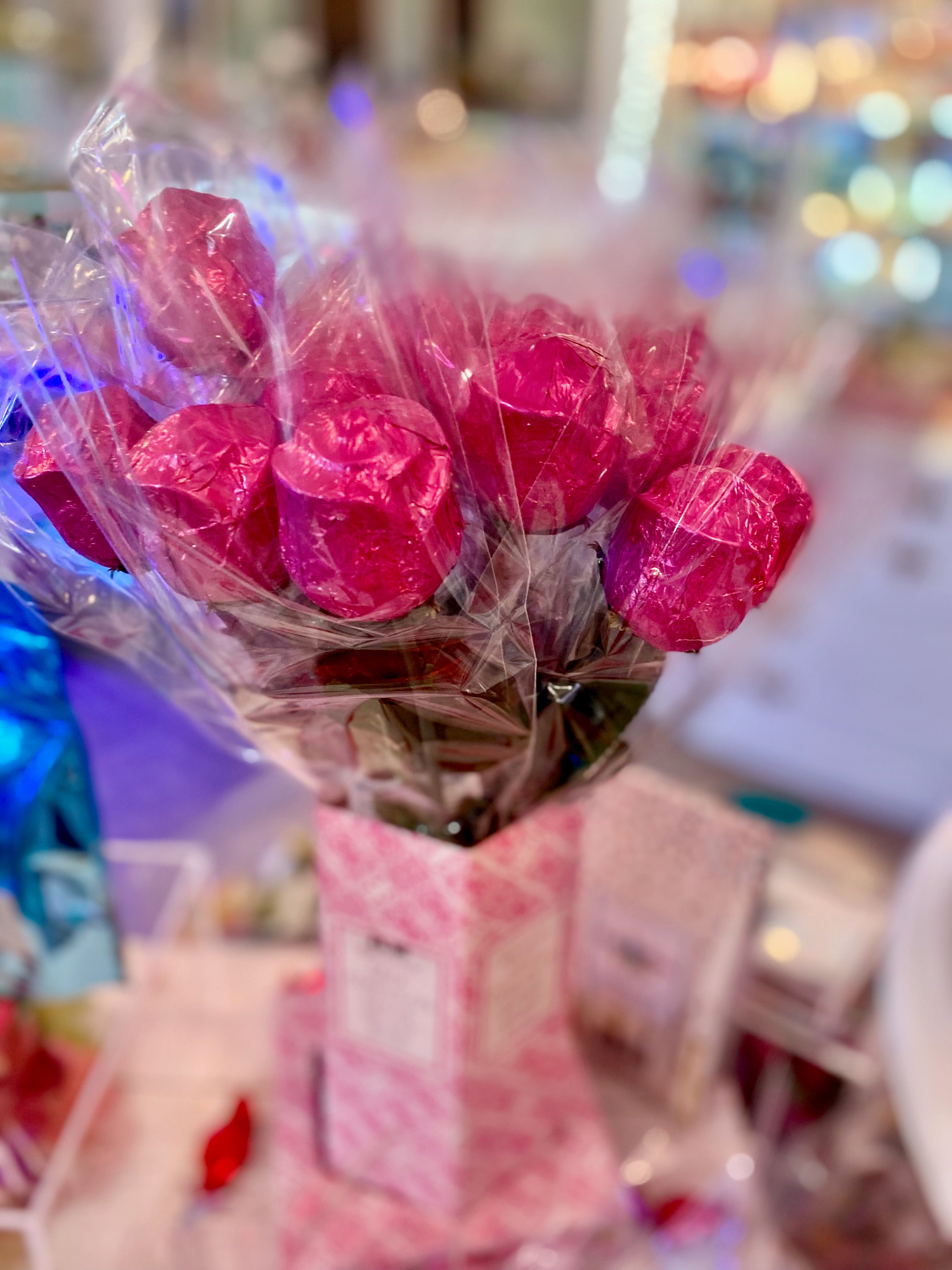 chocolate roses