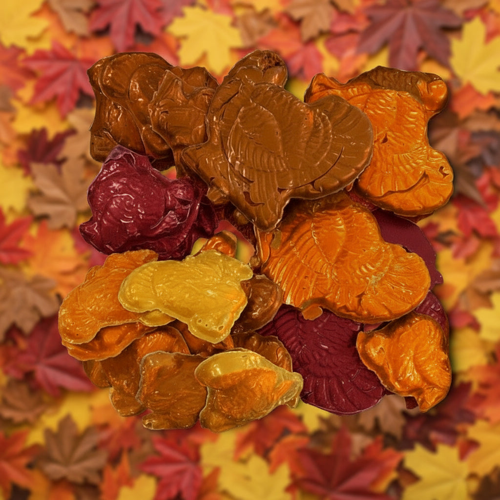 thanksgiving chocolate turkeys callebaut