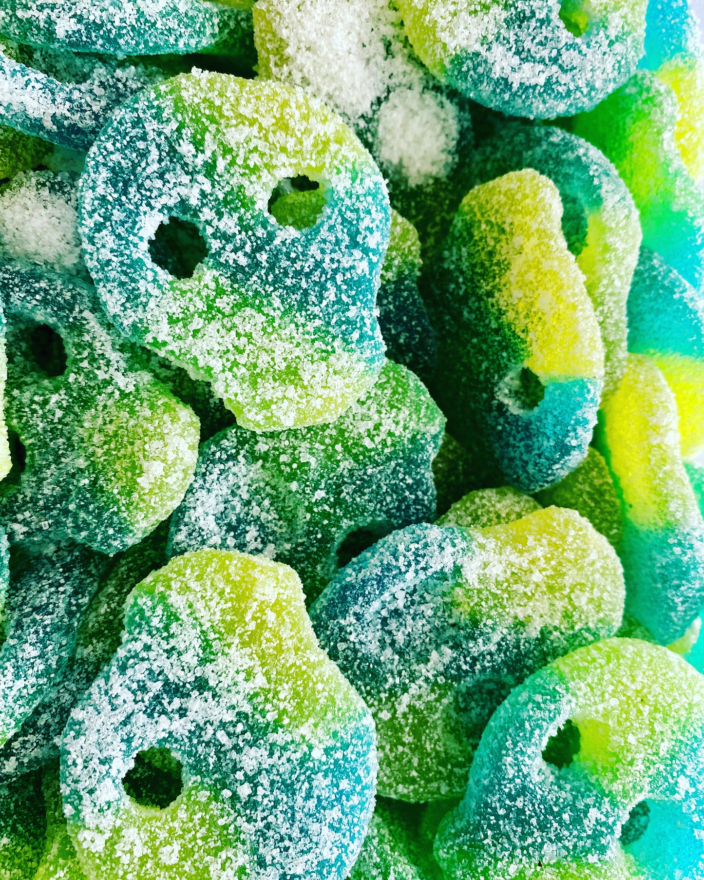 swedish candy sour skulls