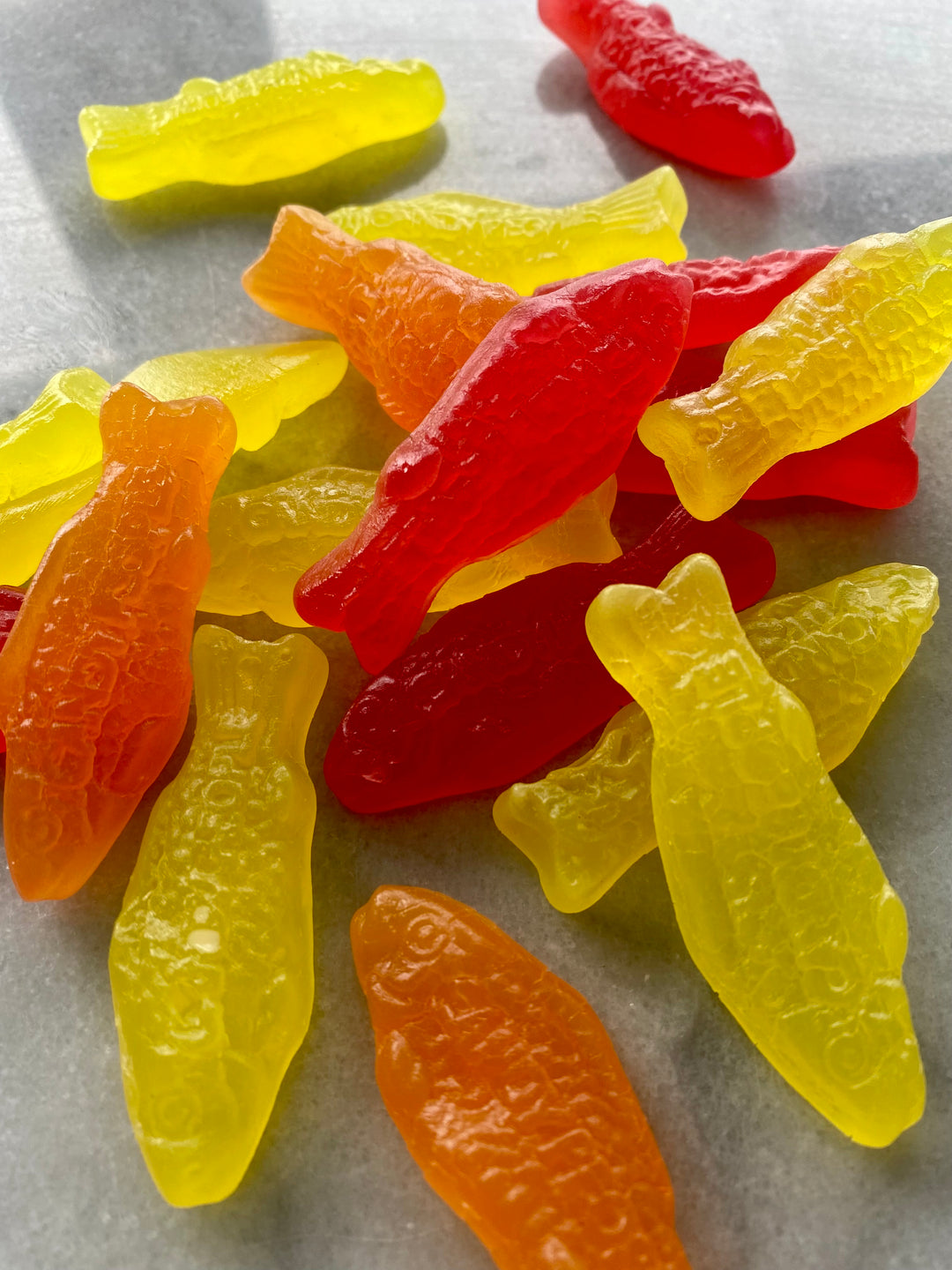 Gummy Fish made in Sweden GLUTEN FREE, GELATIN FREE