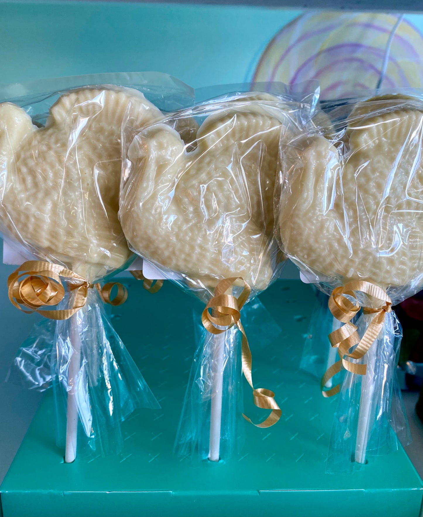 Turkey Lollipops Callebaut delicious Belgian chocolate