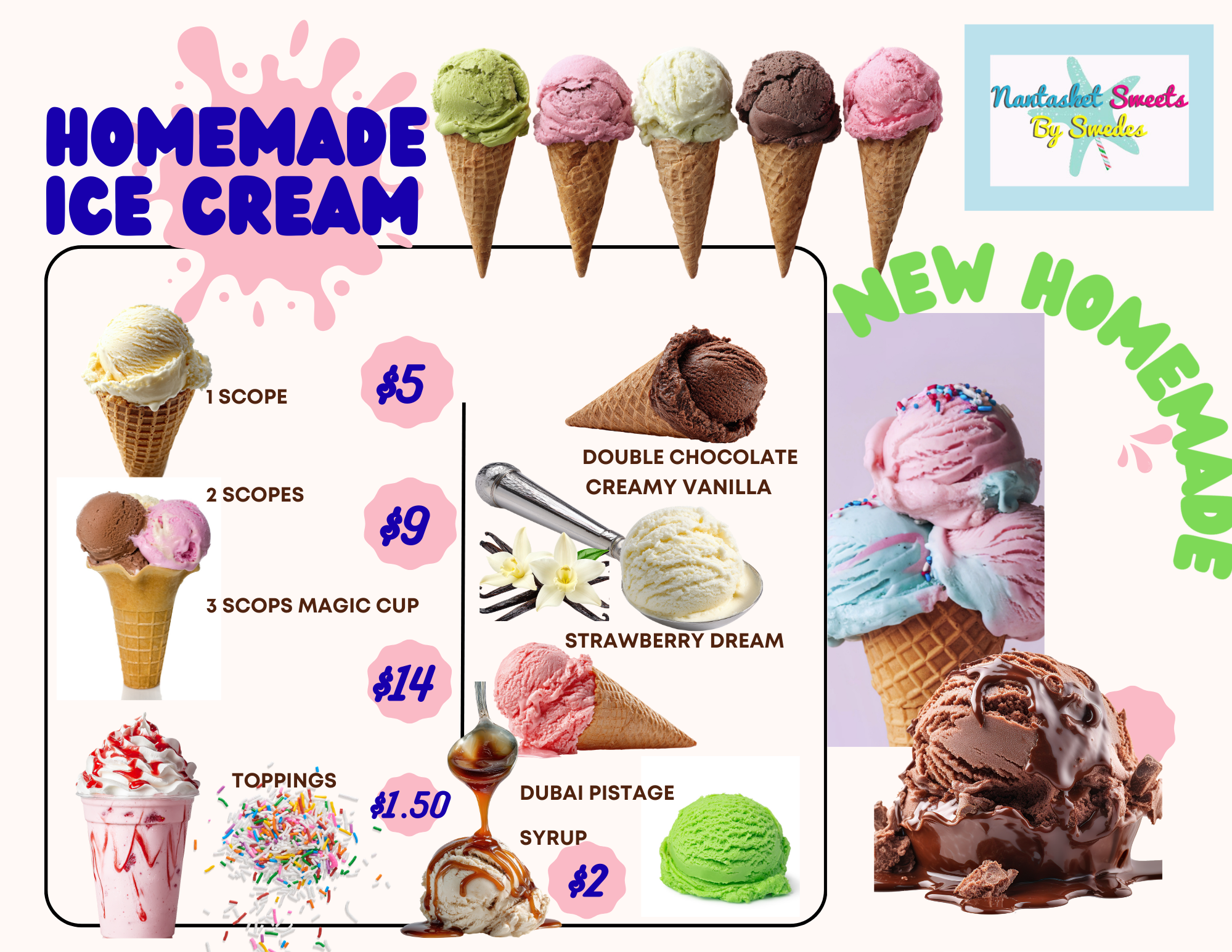 Nothing beats a Homemade Ice Cream!