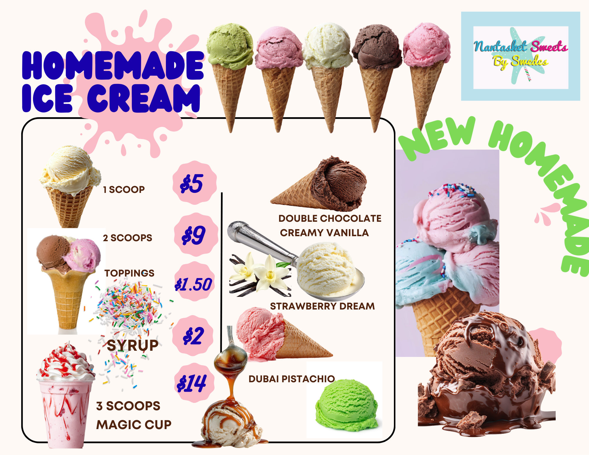 Nothing beats a Homemade Ice Cream!