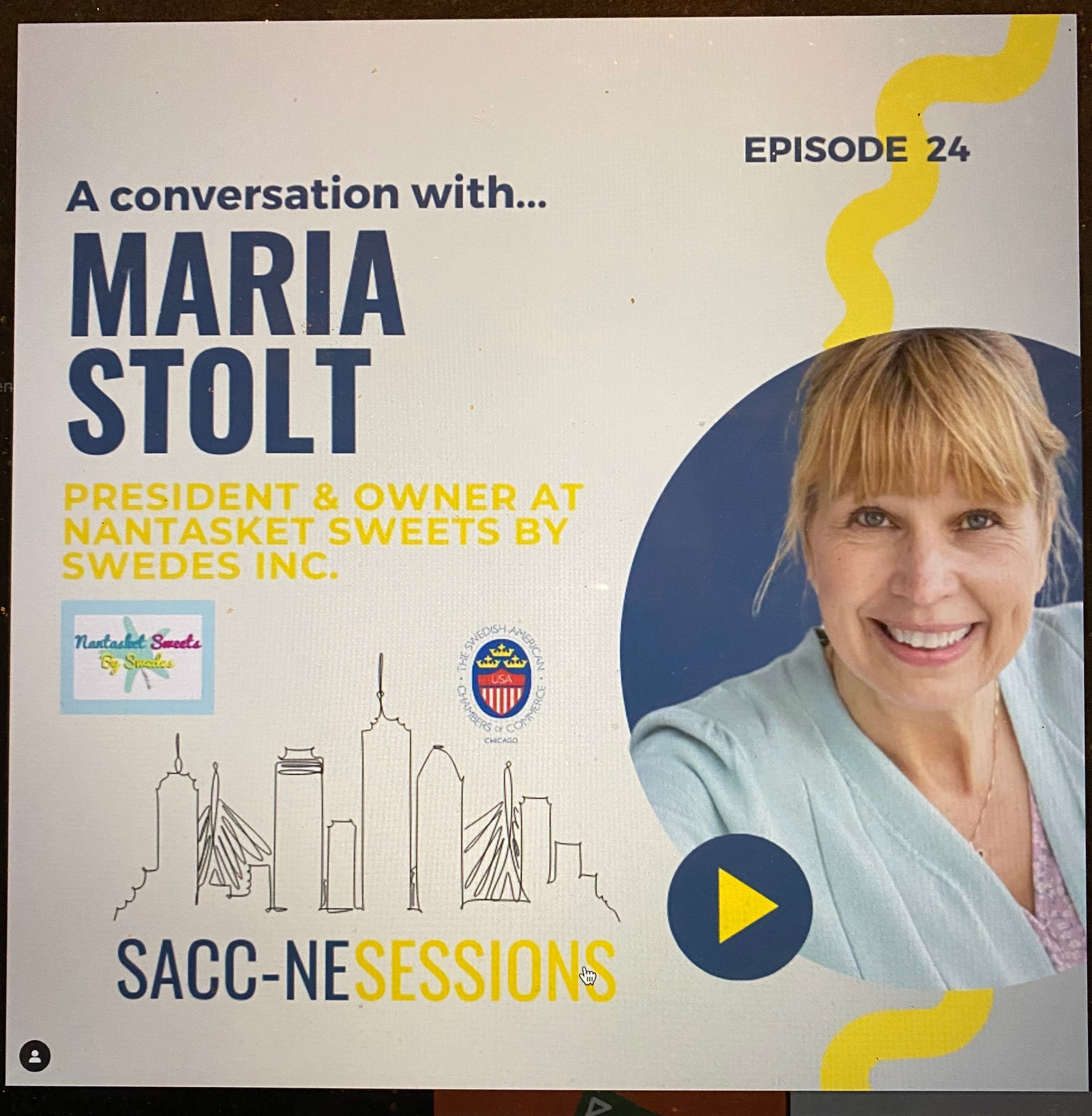 Podcast with Swedish Chamber of commerce in New England