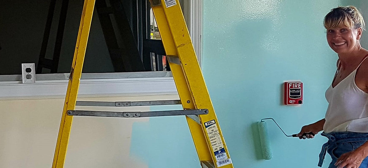I opened a candy store 2020 painting walls