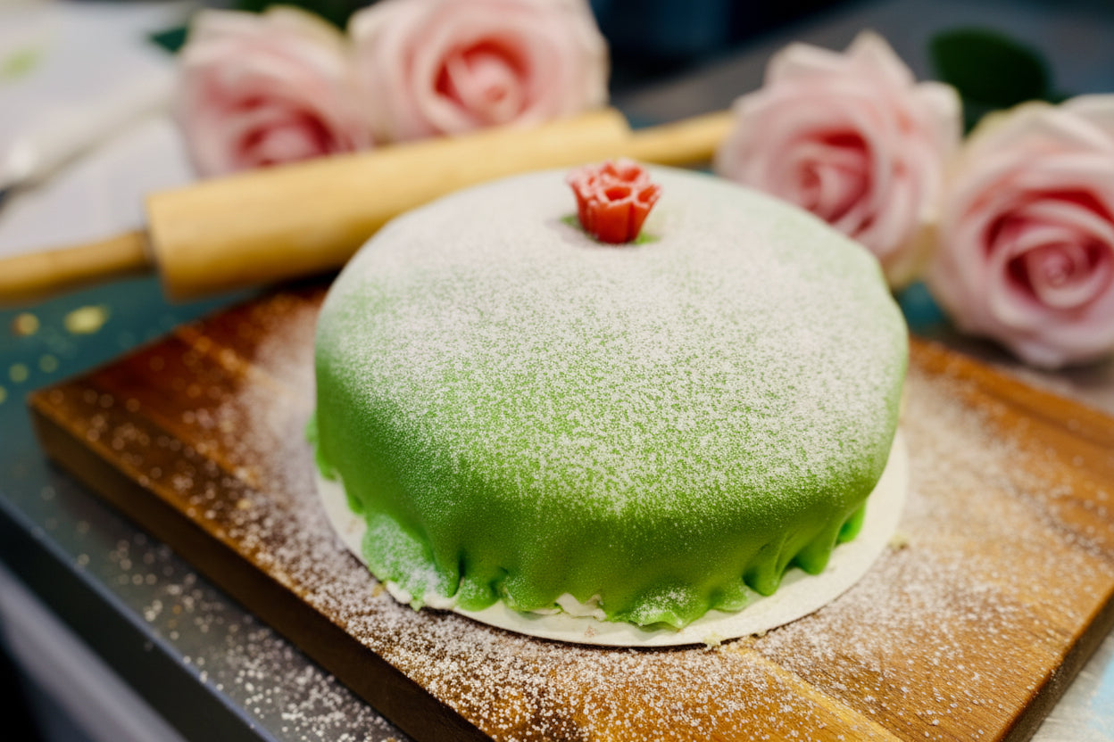 Swedish Princess Cake making. This is a Swedish Candy store not a Bakery or can we be both?