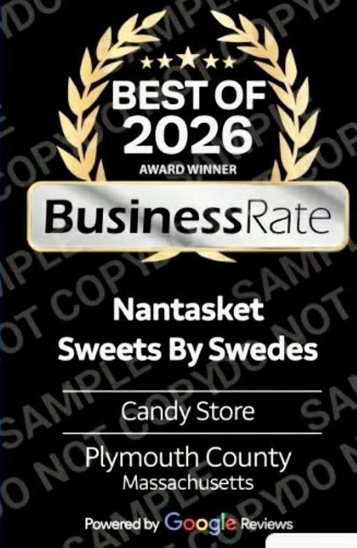 Nantasket Sweets By Swedes Google Award Winner 2026 Best Candy store in Plymouth County