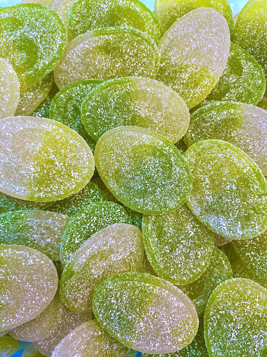 sour ovals apple swedish candy