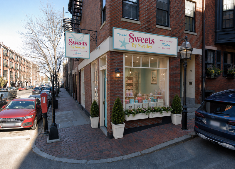 Boston — Charles Street, Beacon Hill