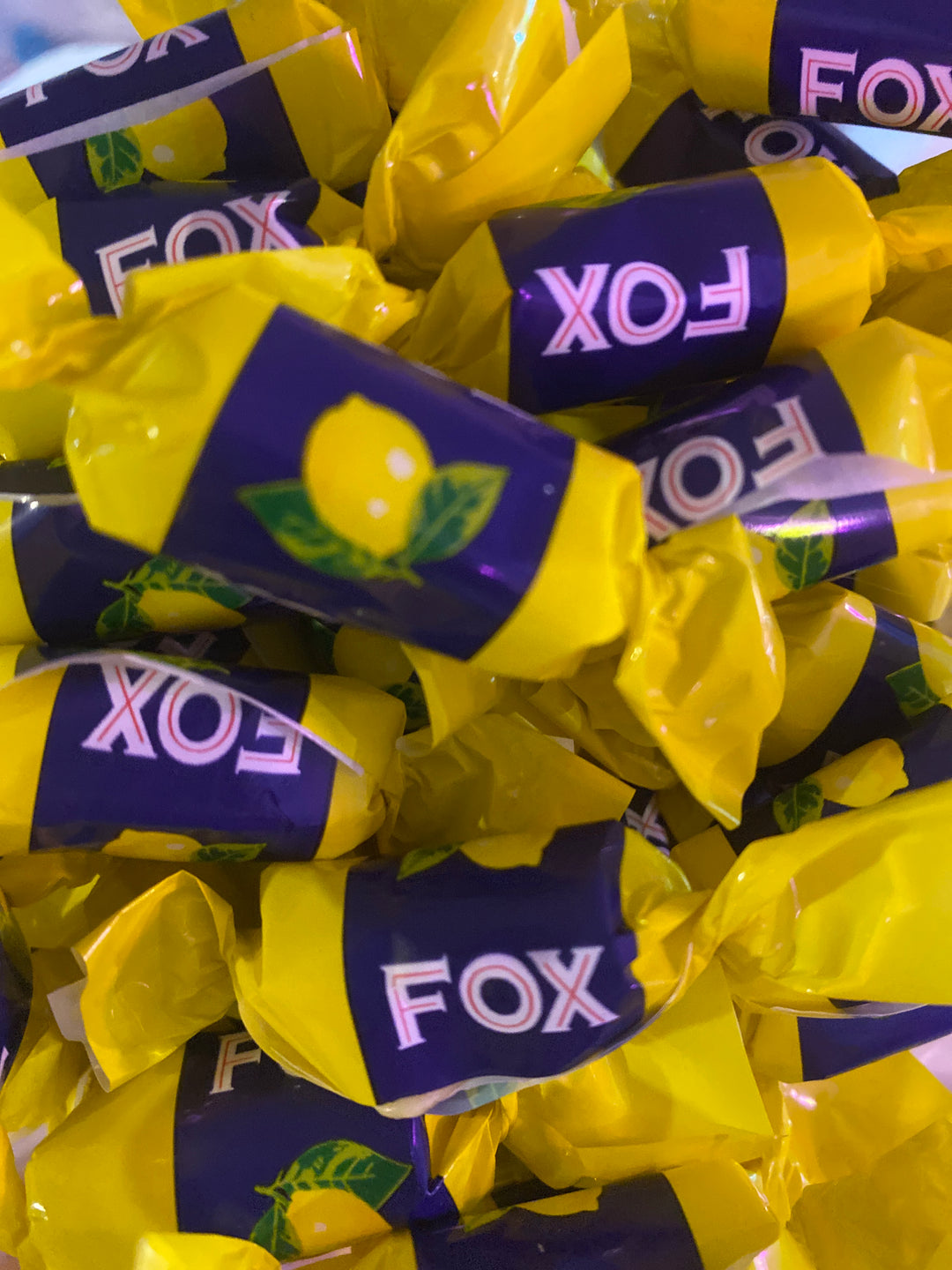 Fox Lemon candy, Swedish Taffy
