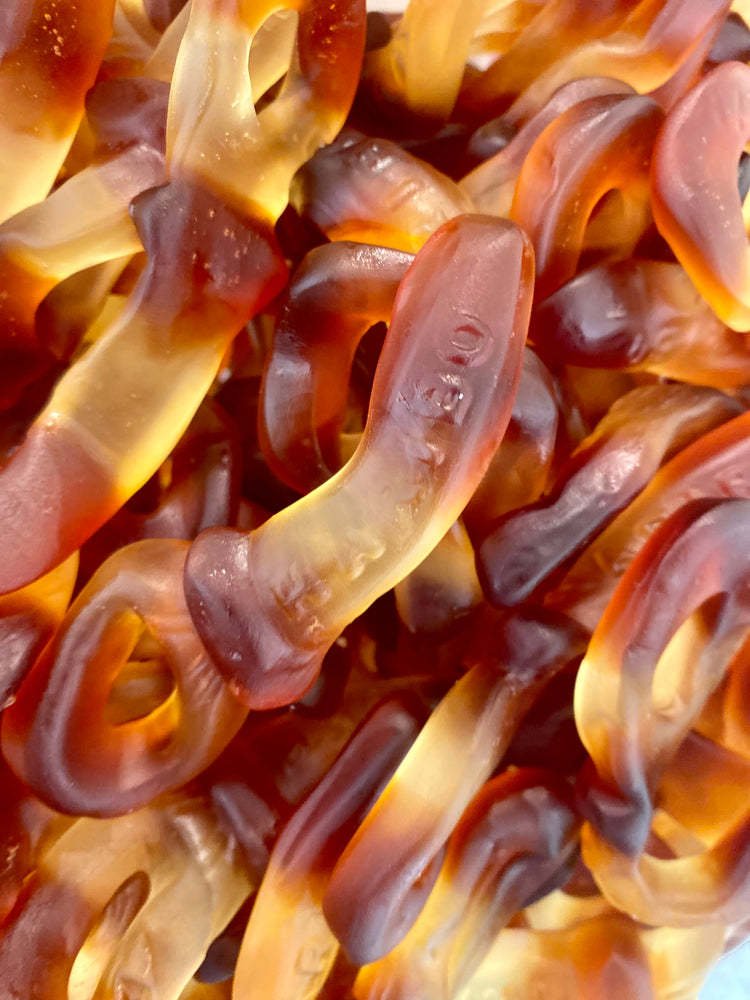 swedish candy cola bottle large