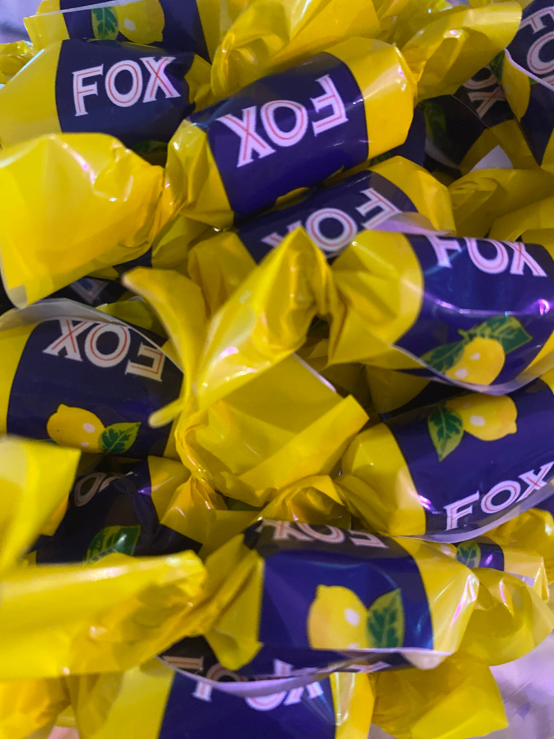 Fox Lemon candy, Swedish Taffy