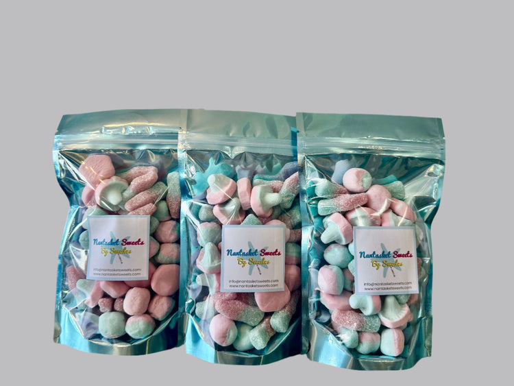 Nantasket Sweets Bubblegum Soft & Hard swedish Candy Mix  Bublegum 