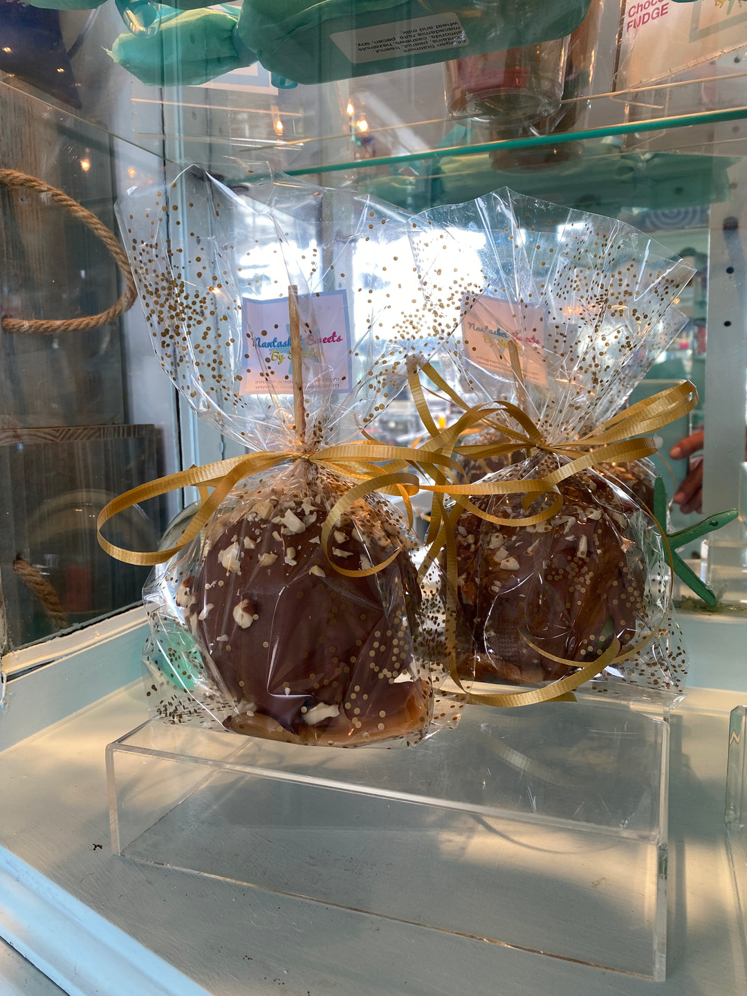 Chocolate covered Caramel Apples