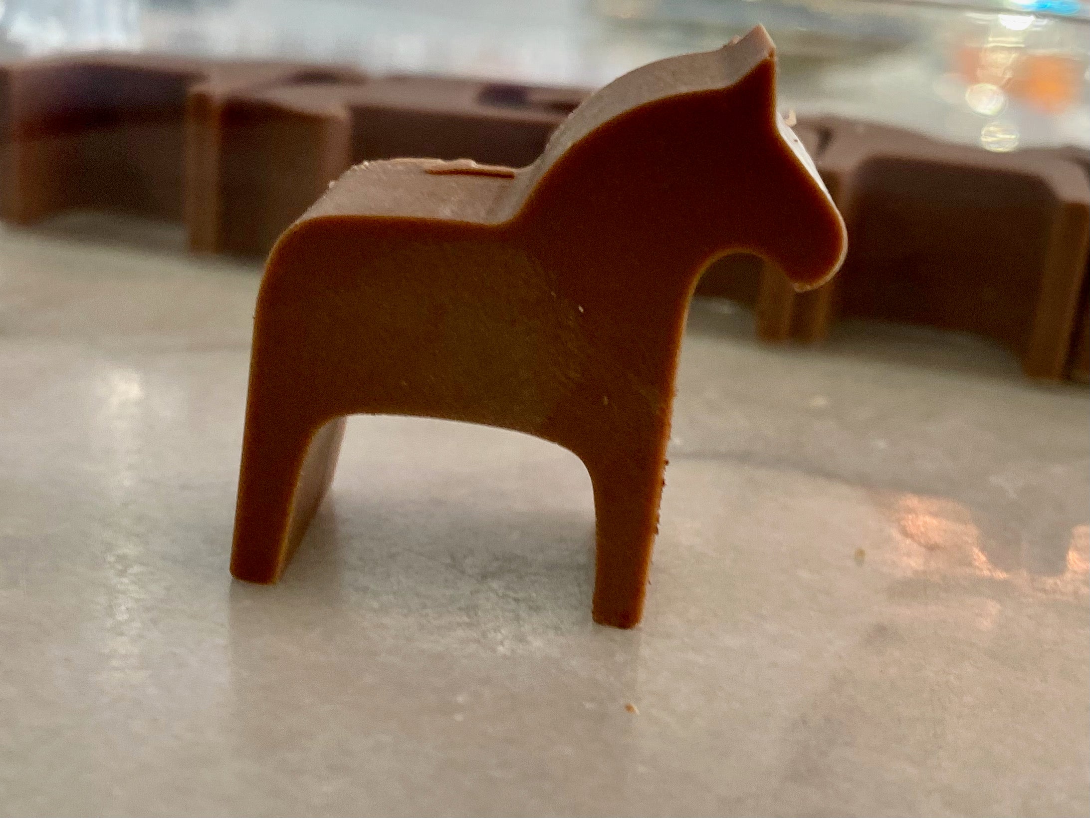 swedish dala horse chocolate gift box