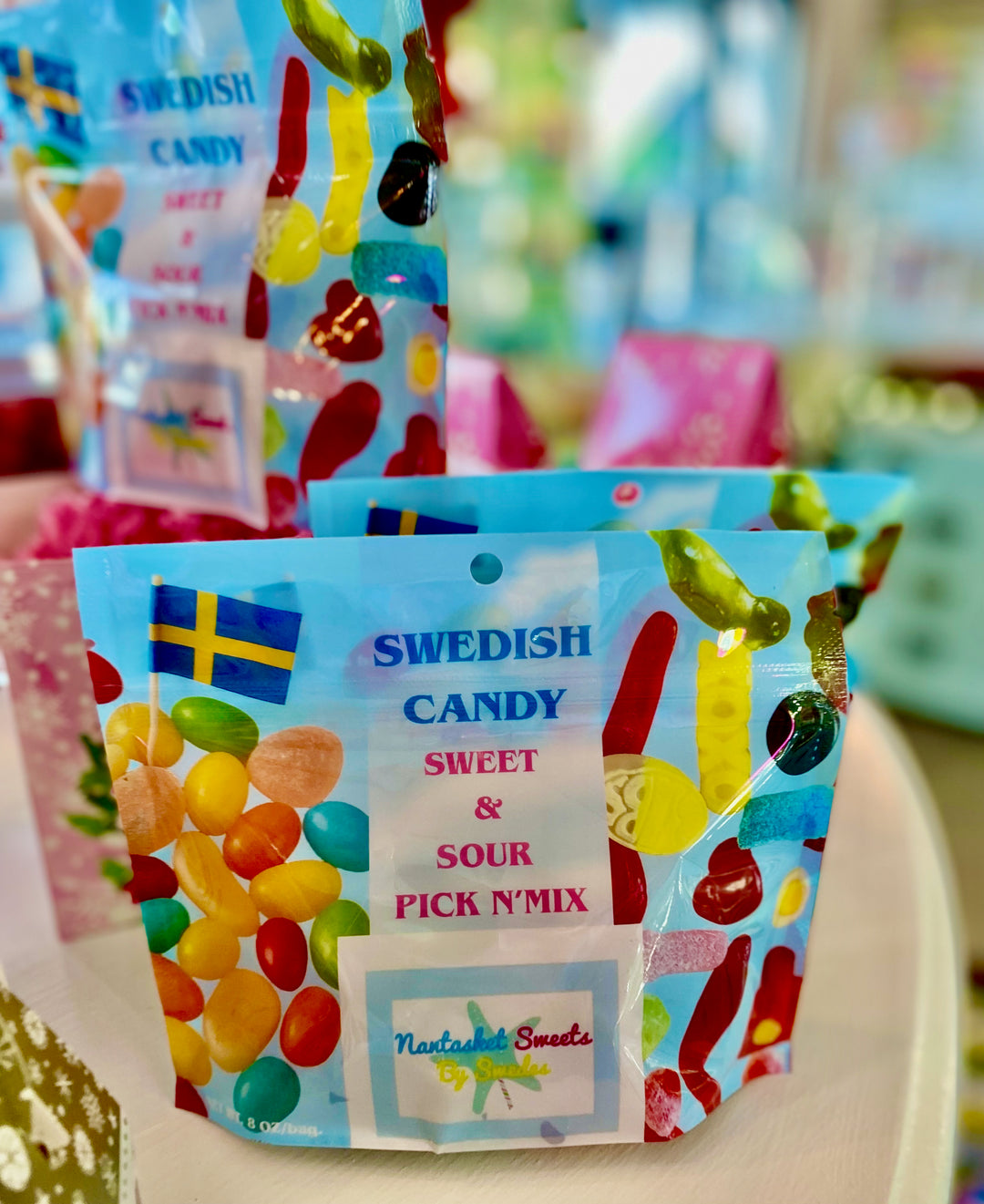 Swedish Candy Pick N' Mix Sour and Sweet packages 8oz