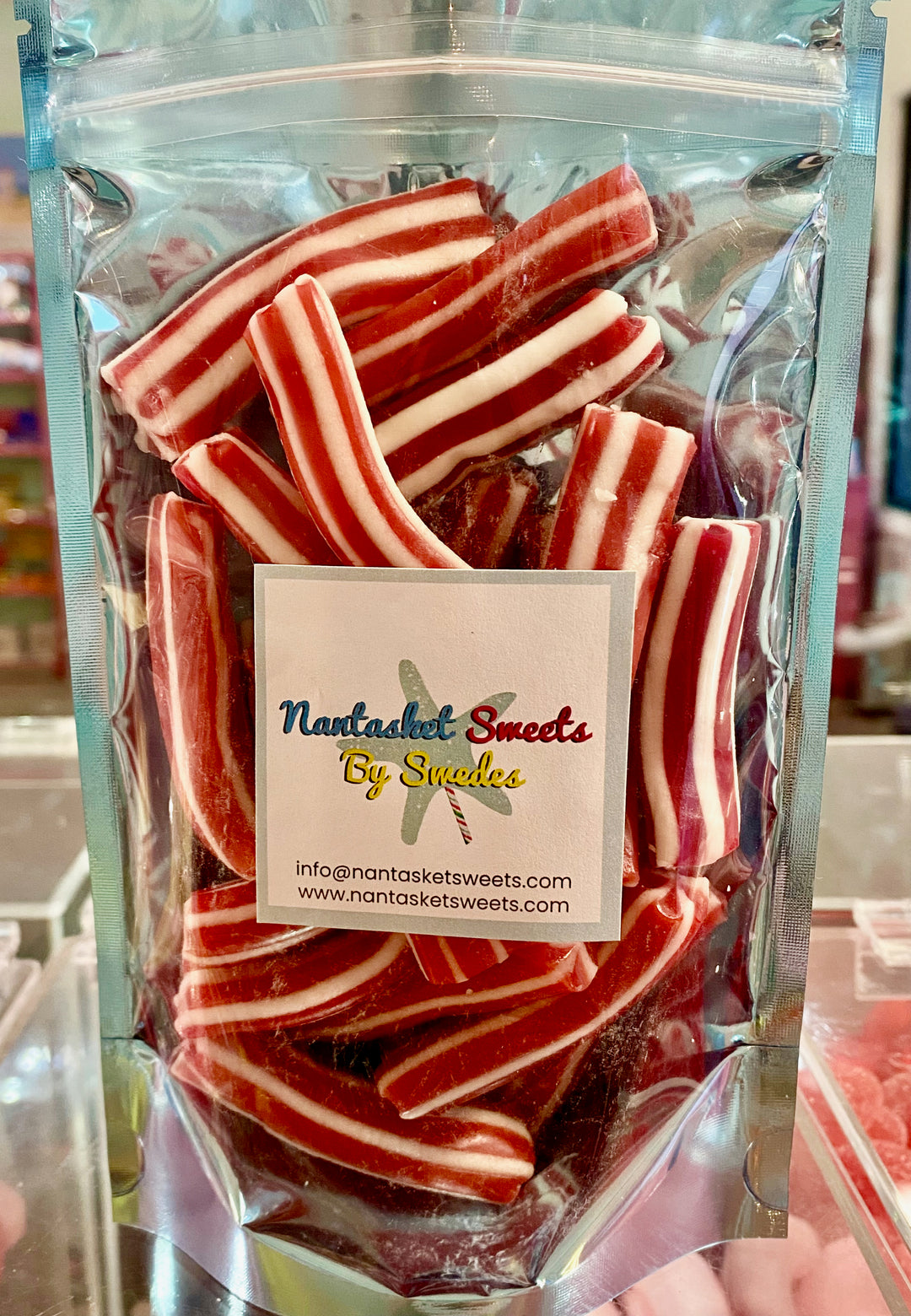 Swedish Rambo Twist Red And White Licorice