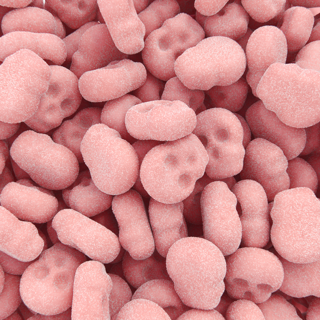 Grandma Lisa's mini marshmallow skulls Mix Strawberry & Tropical flavors