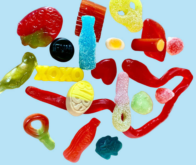 Swedish candy sweet and sour