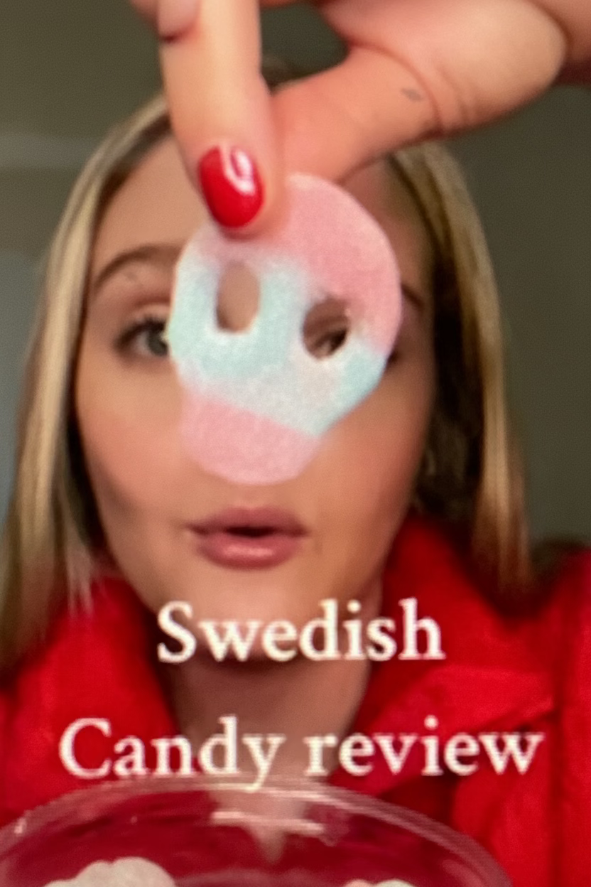 abigail testing sedish candy