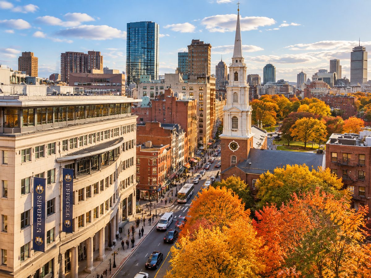 Suffolk University in Beacon Hill, Boston