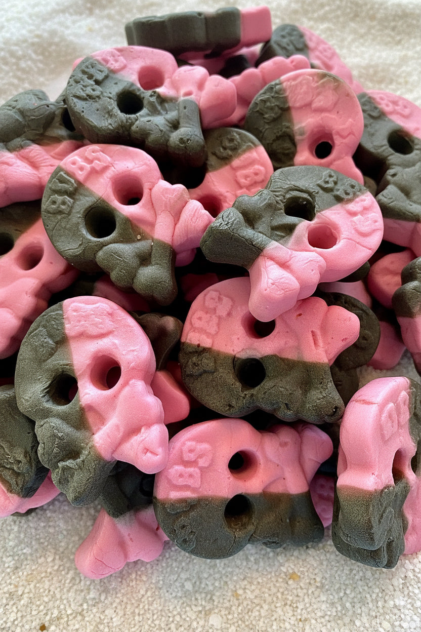 raspberry salty Bubs swedish candy
