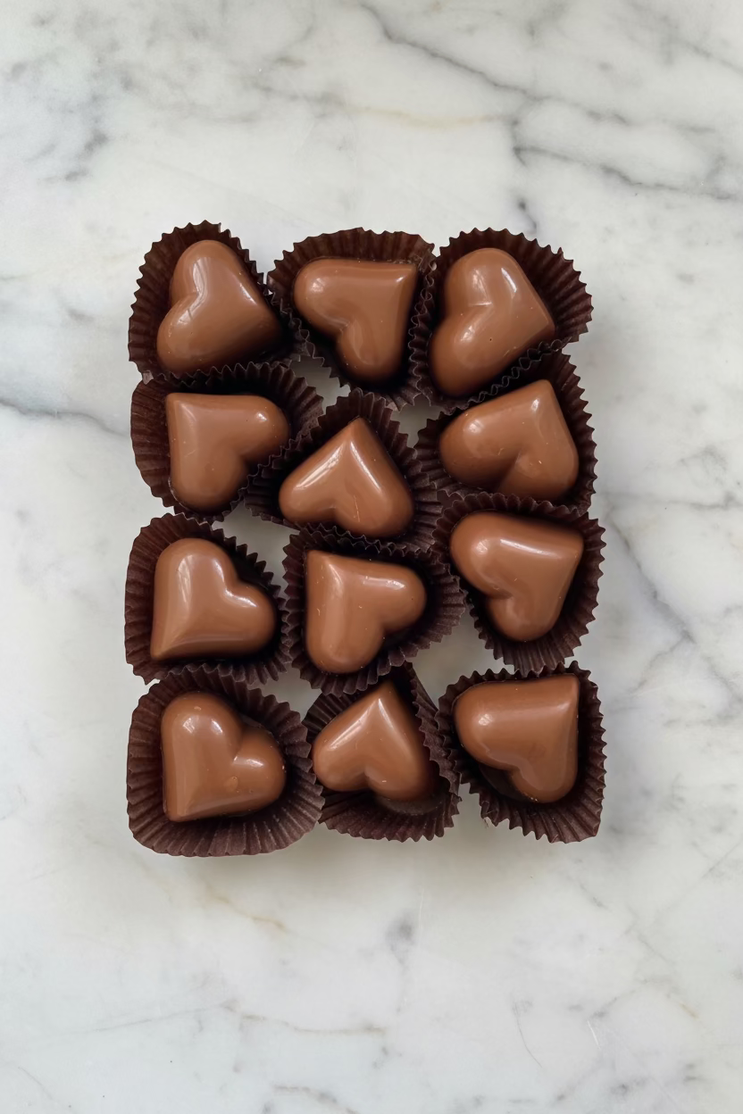 callebaut milk chocolate chocolate hearts giftbox
