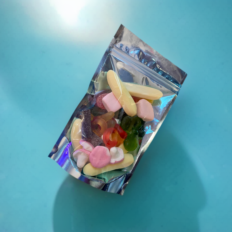 typical swedish saturday candy bag
