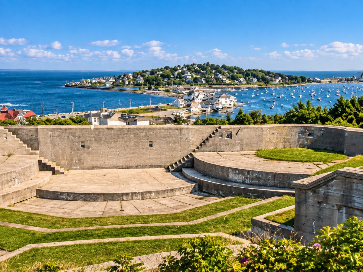 Fort Revere Park on Telegraph Hill in Hull