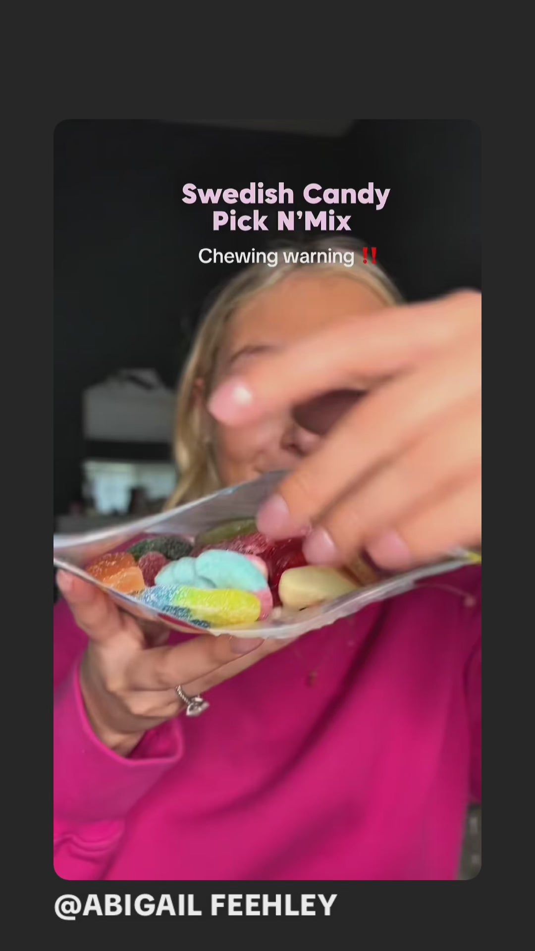 Swedish Candy Pick N' Mix Sour and Sweet packages 8oz bag case of 35 bags WHOLESALE