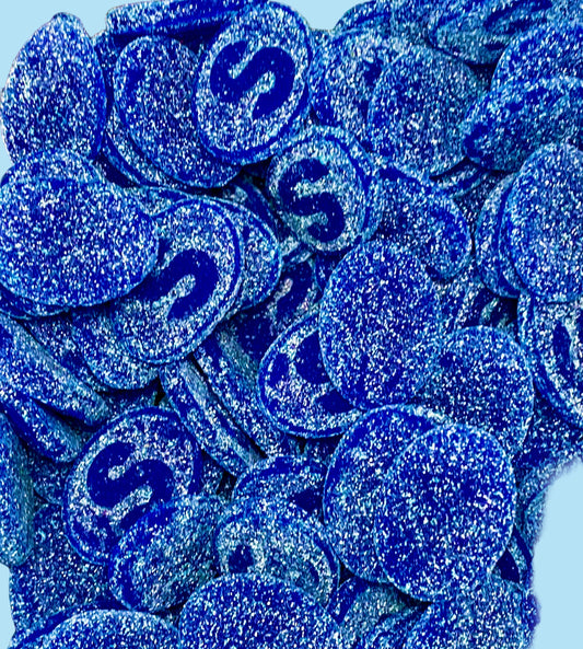 Sour Oval Blue Raspberry S-Ovals