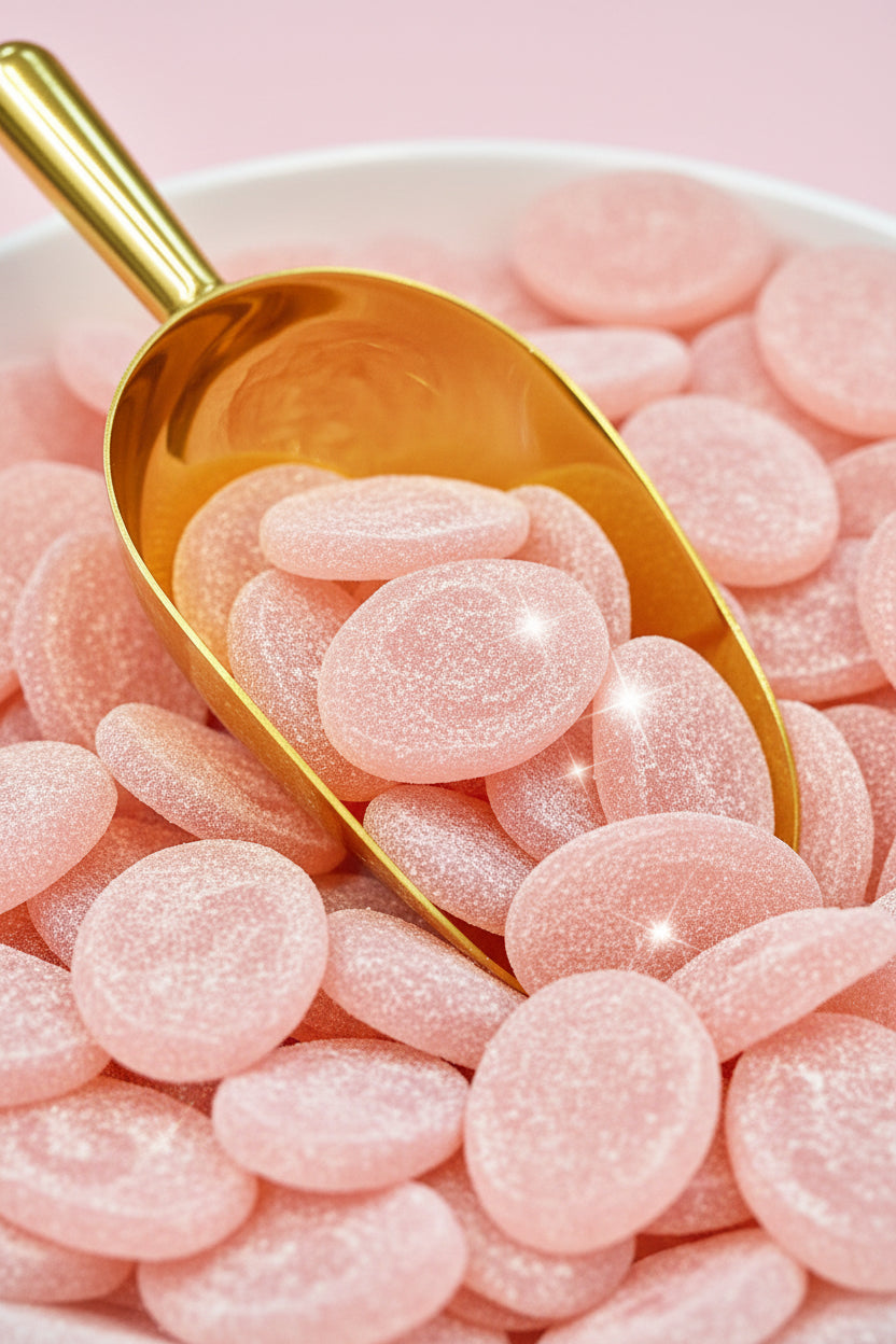 sour ovals S watermelon swedish candy