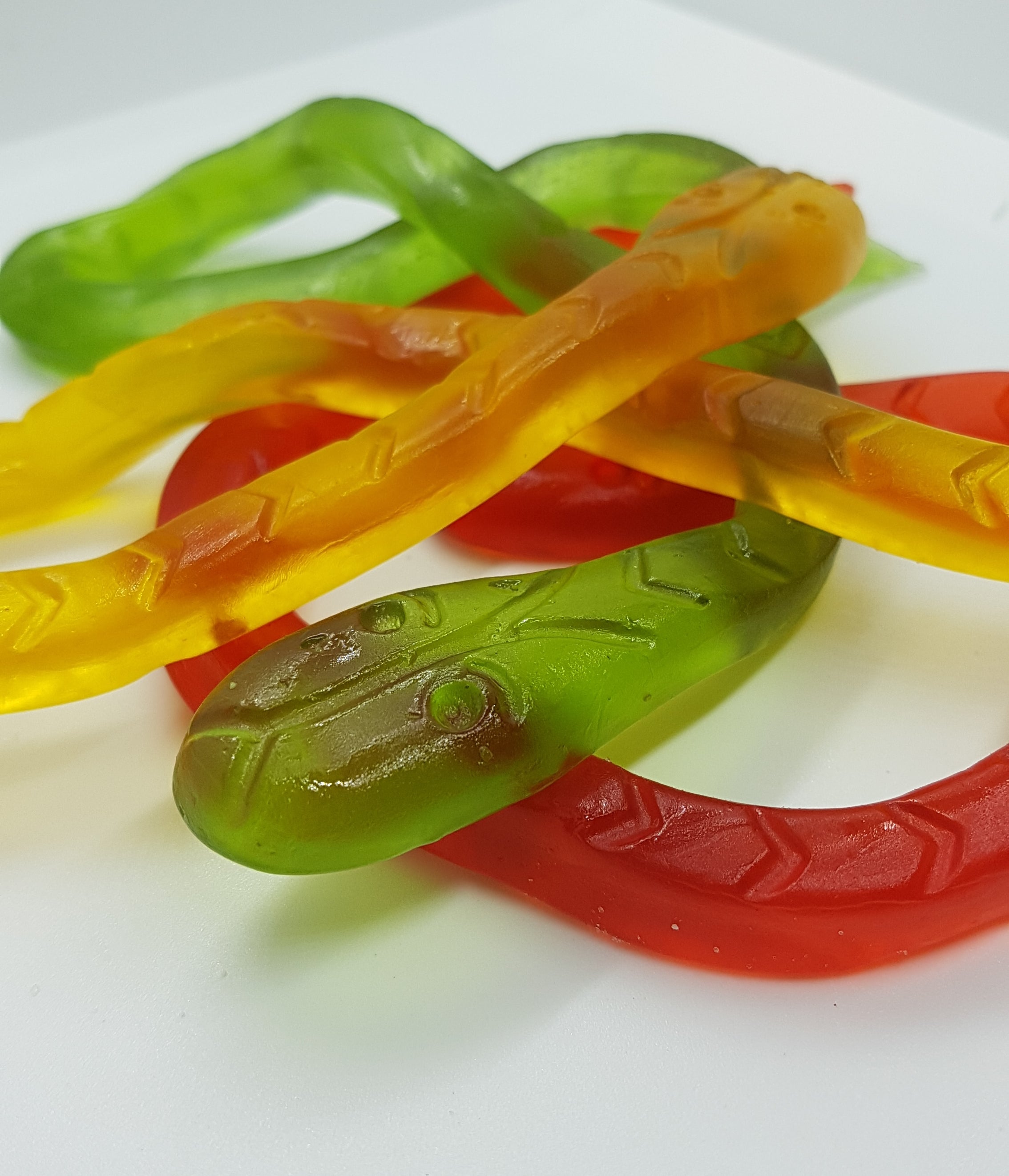 green gummy snake