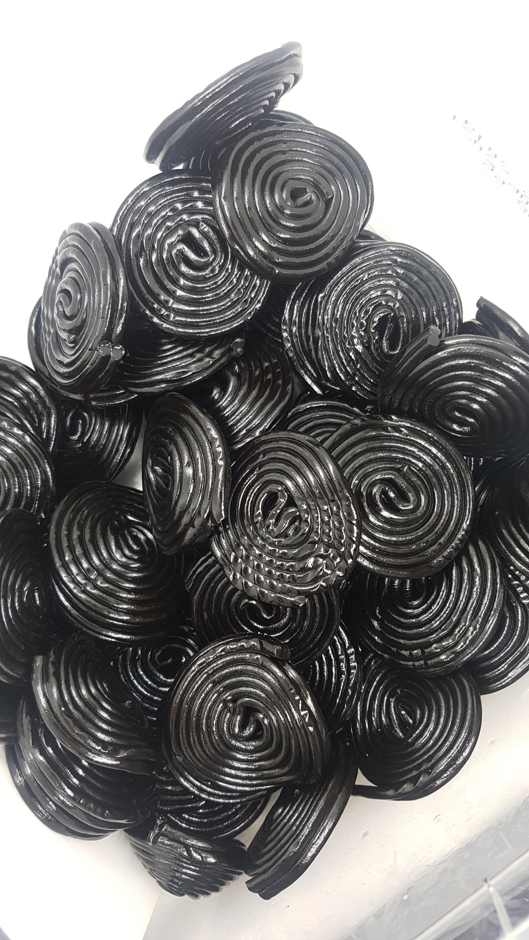 Sweet Black Licorice Rolls GELATIN FREE