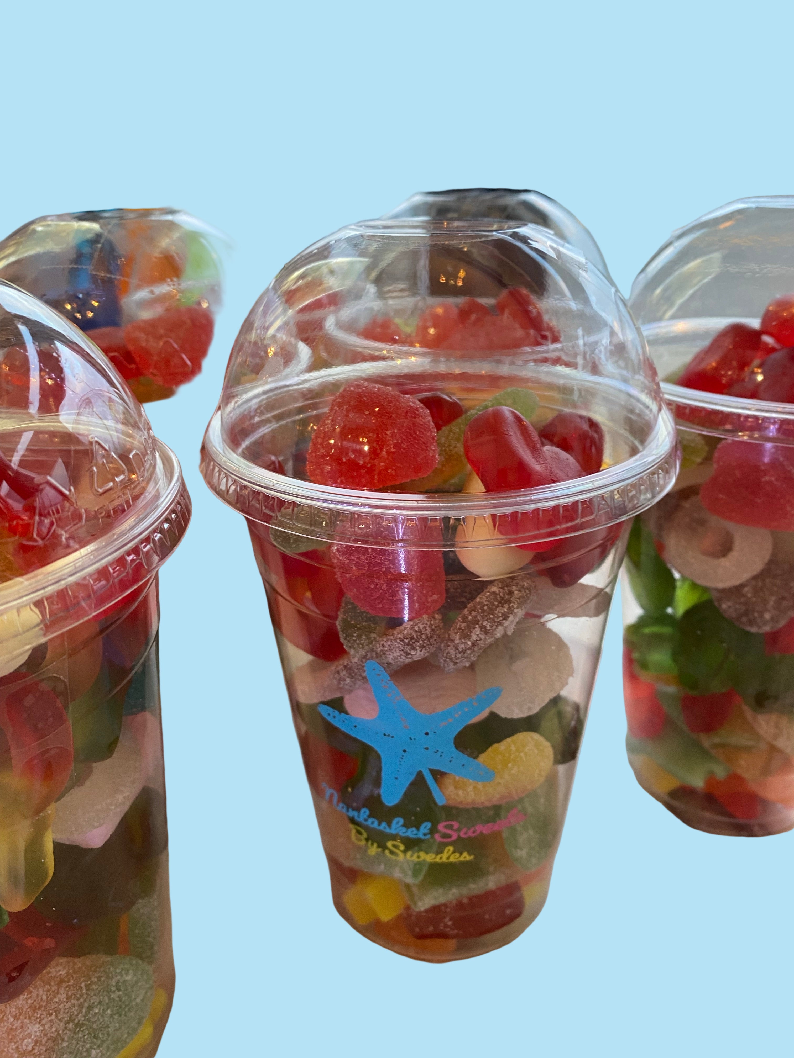 MAGIC CUP Swedish Gummy Candy, Sour Viking, Hull Pirates or The