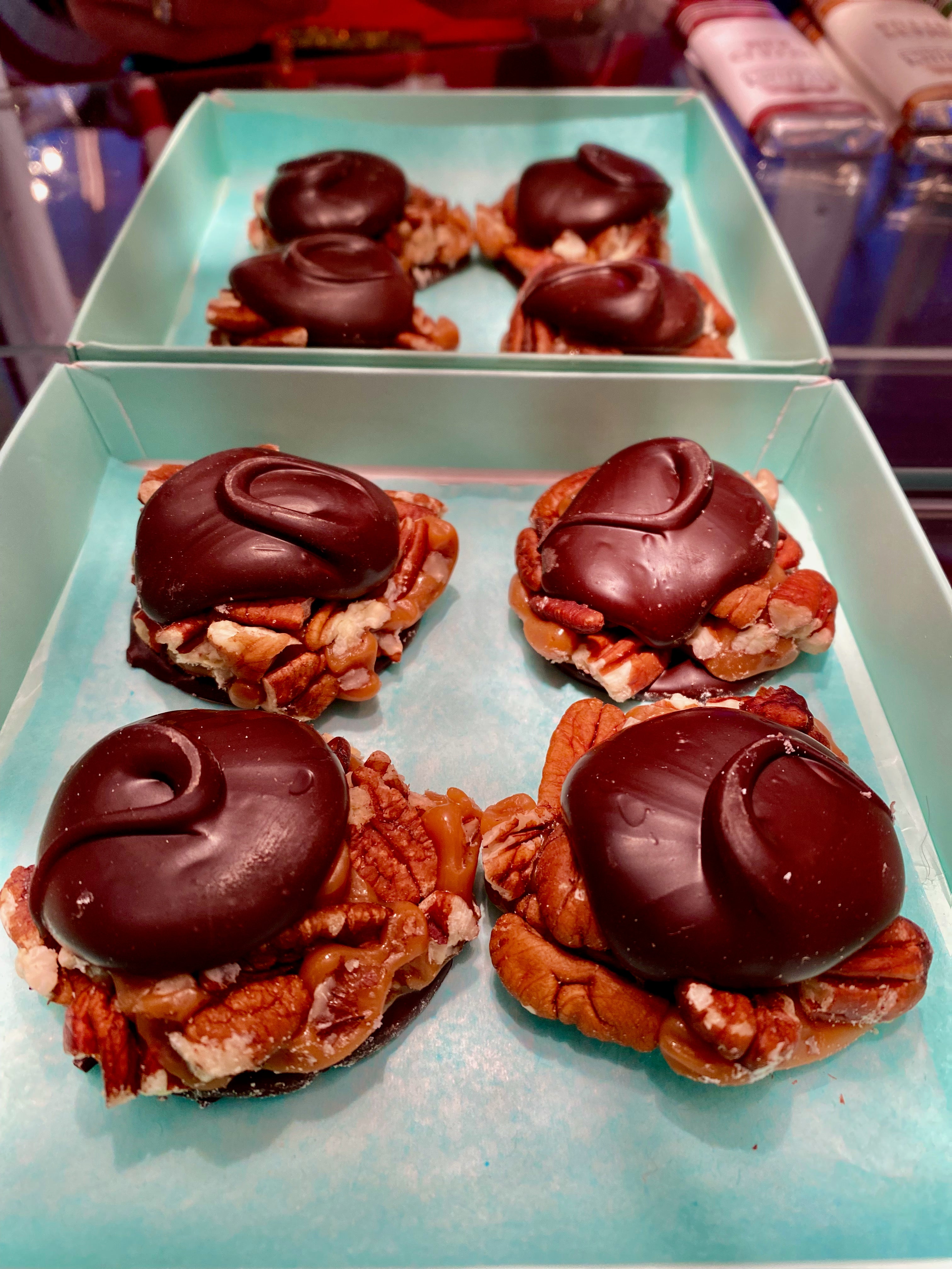 chocolate turtle candy