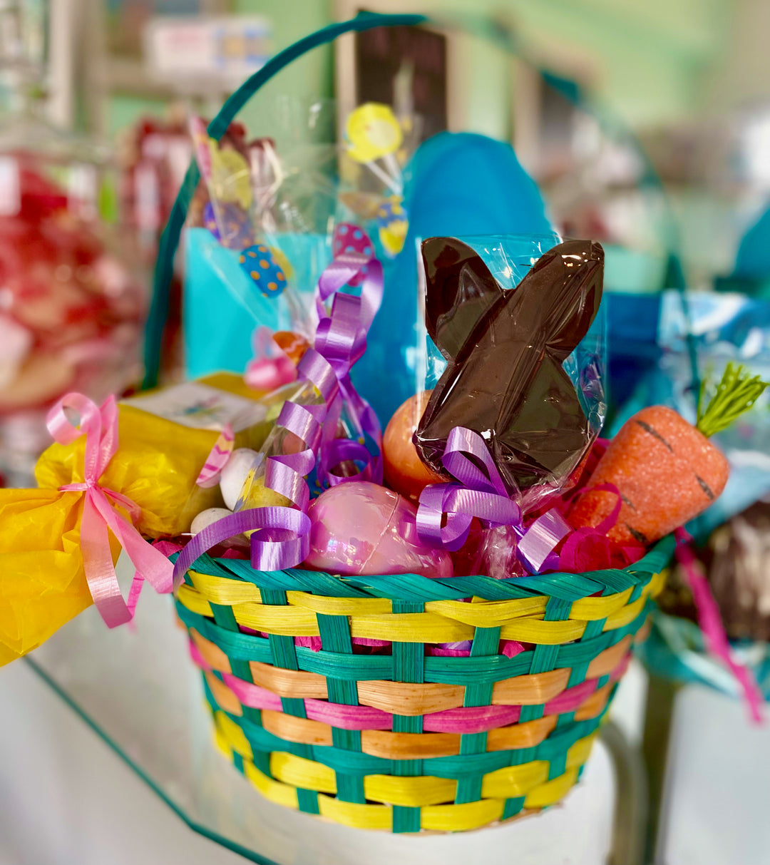 easter giftbasket swedish candy