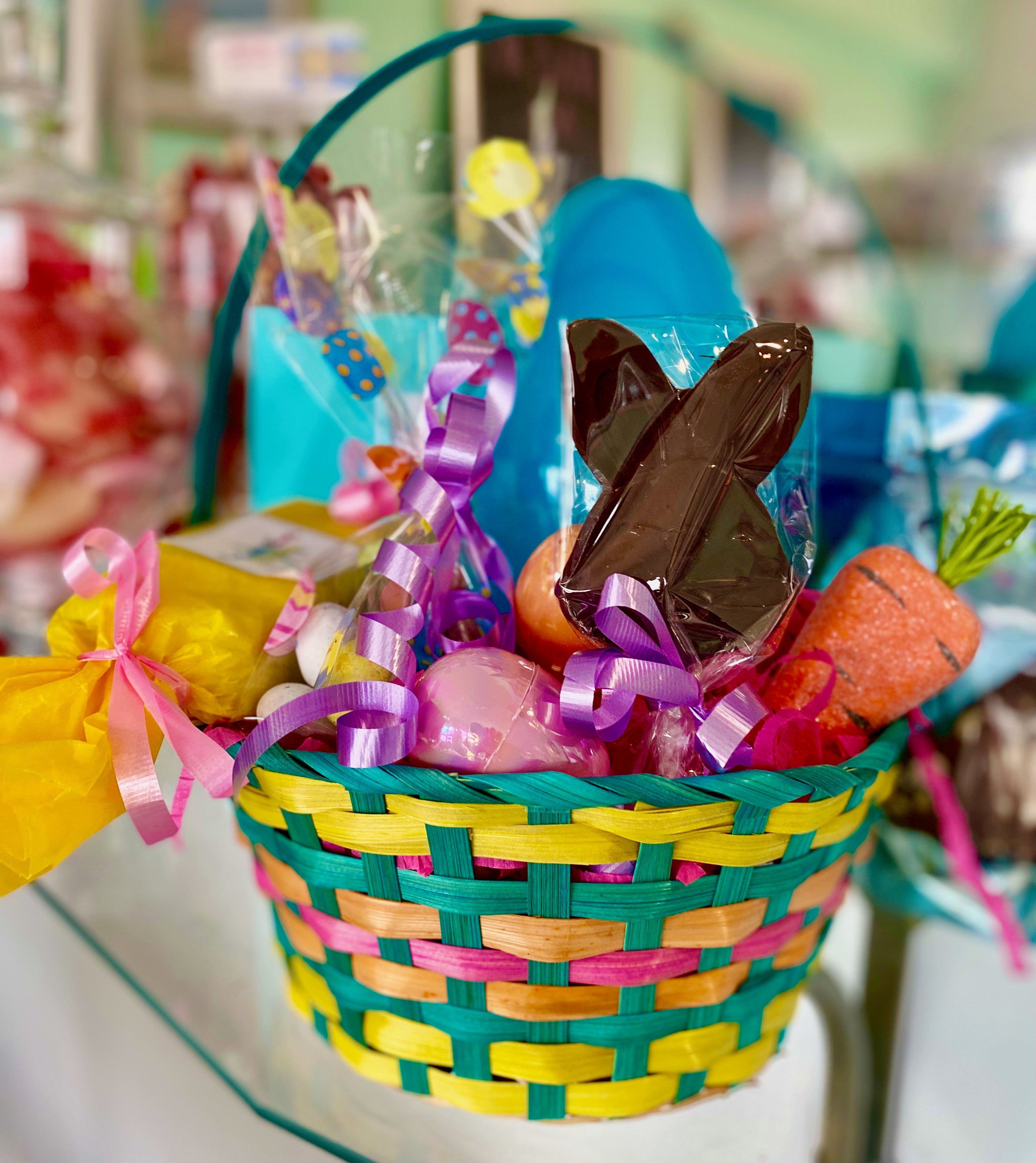 easter giftbasket swedish candy