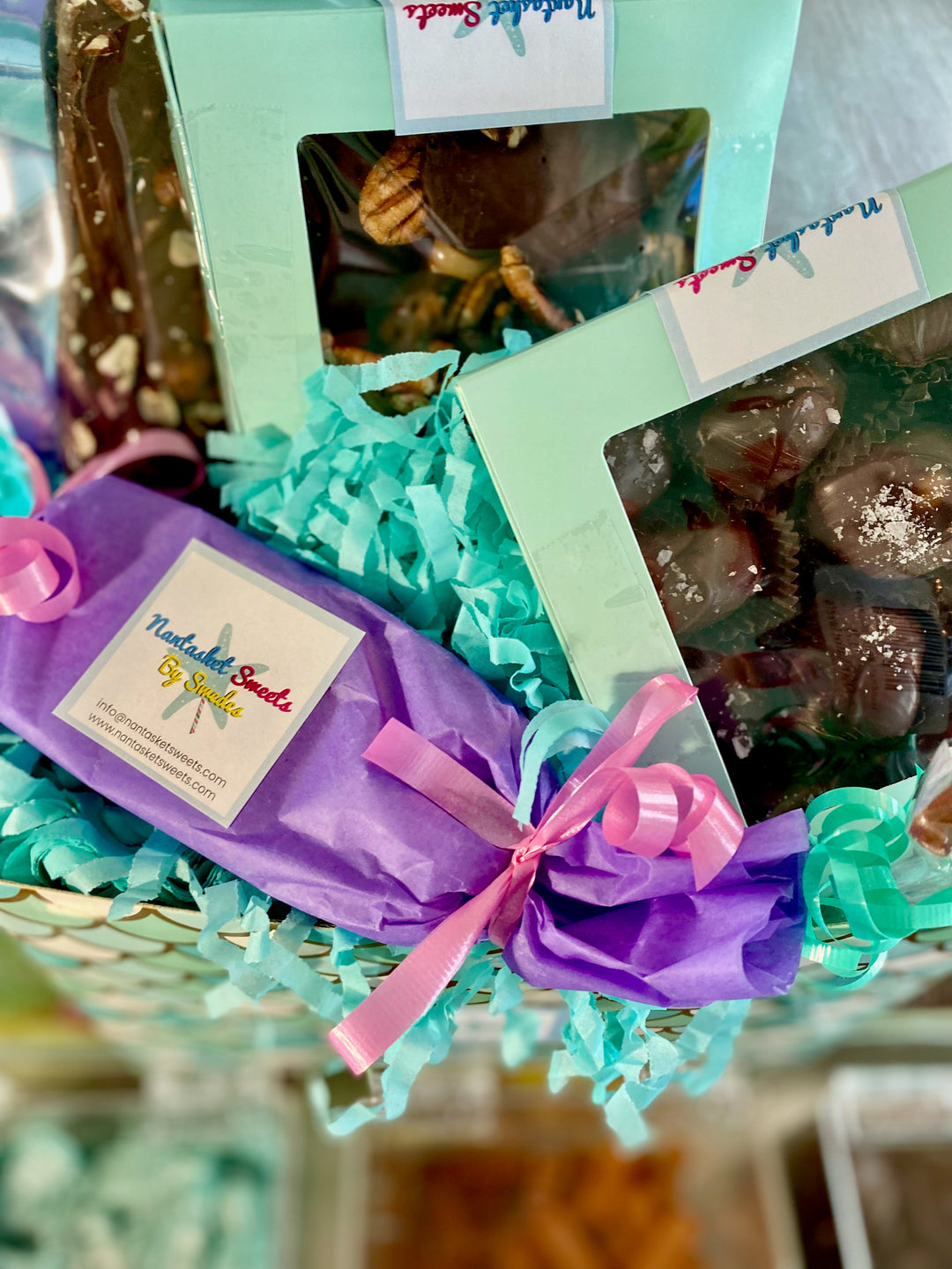 Chocolate Lovers Gift Box By Nantasket Sweets