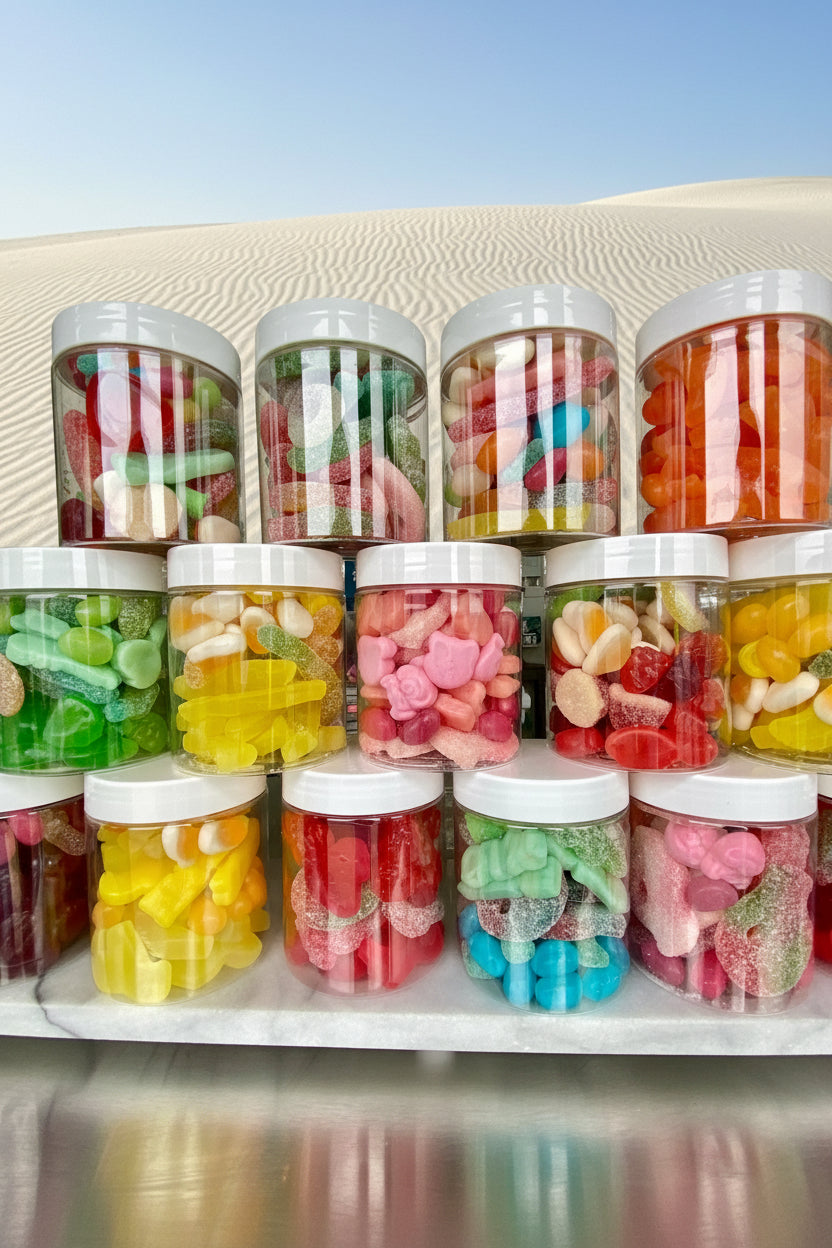 swedish candy jar