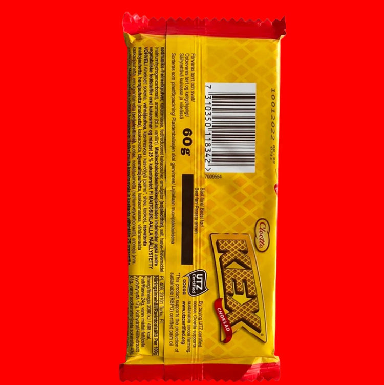 kex chocolate swedish candy cloetta