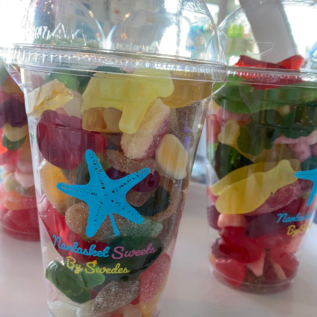 MAGIC CUP Gummy Candy, Sour Viking, Hull Pirates or The Gigantic Roller Coaster 12 oz