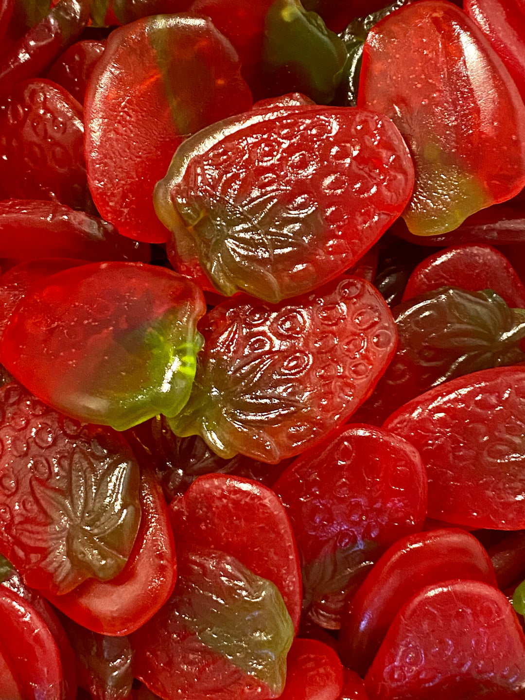 Sweet Strawberry Gummy Candy GLUTEN FREE, GELATIN FREE