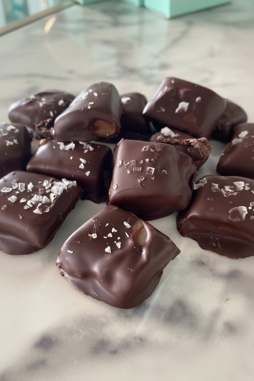 sea salt caramels homemade