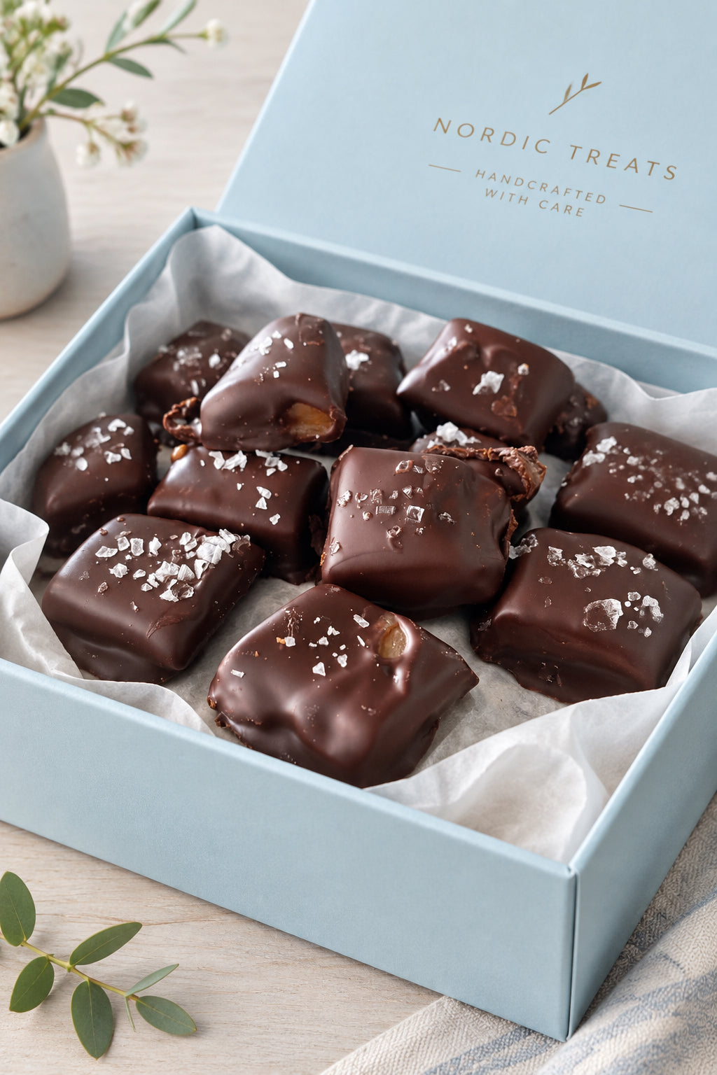sea salt caramels homemade