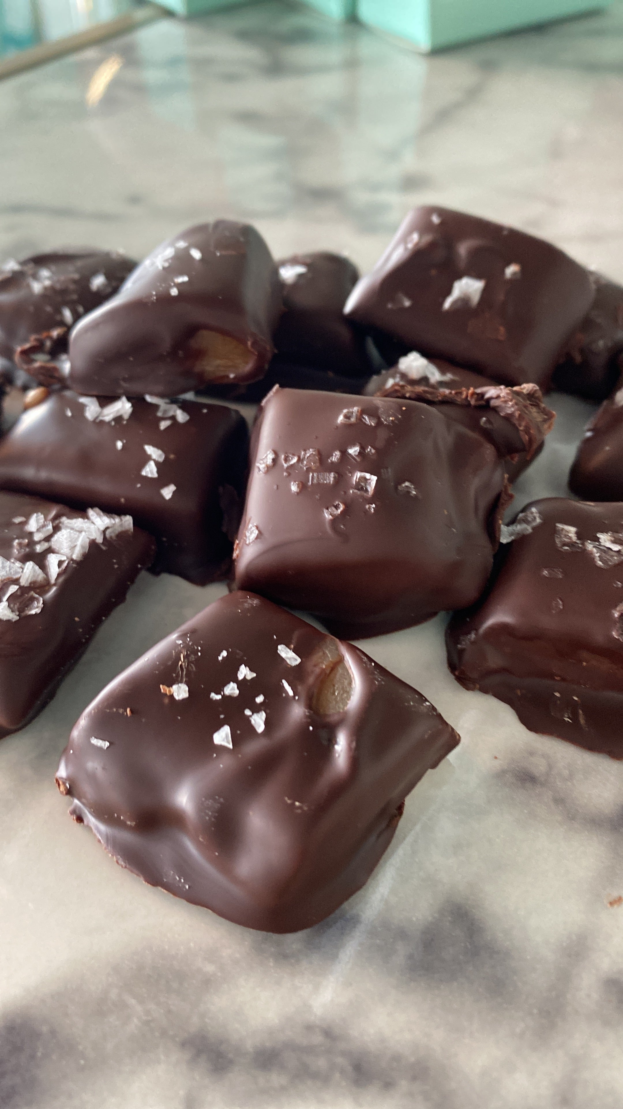 sea salt caramels homemade