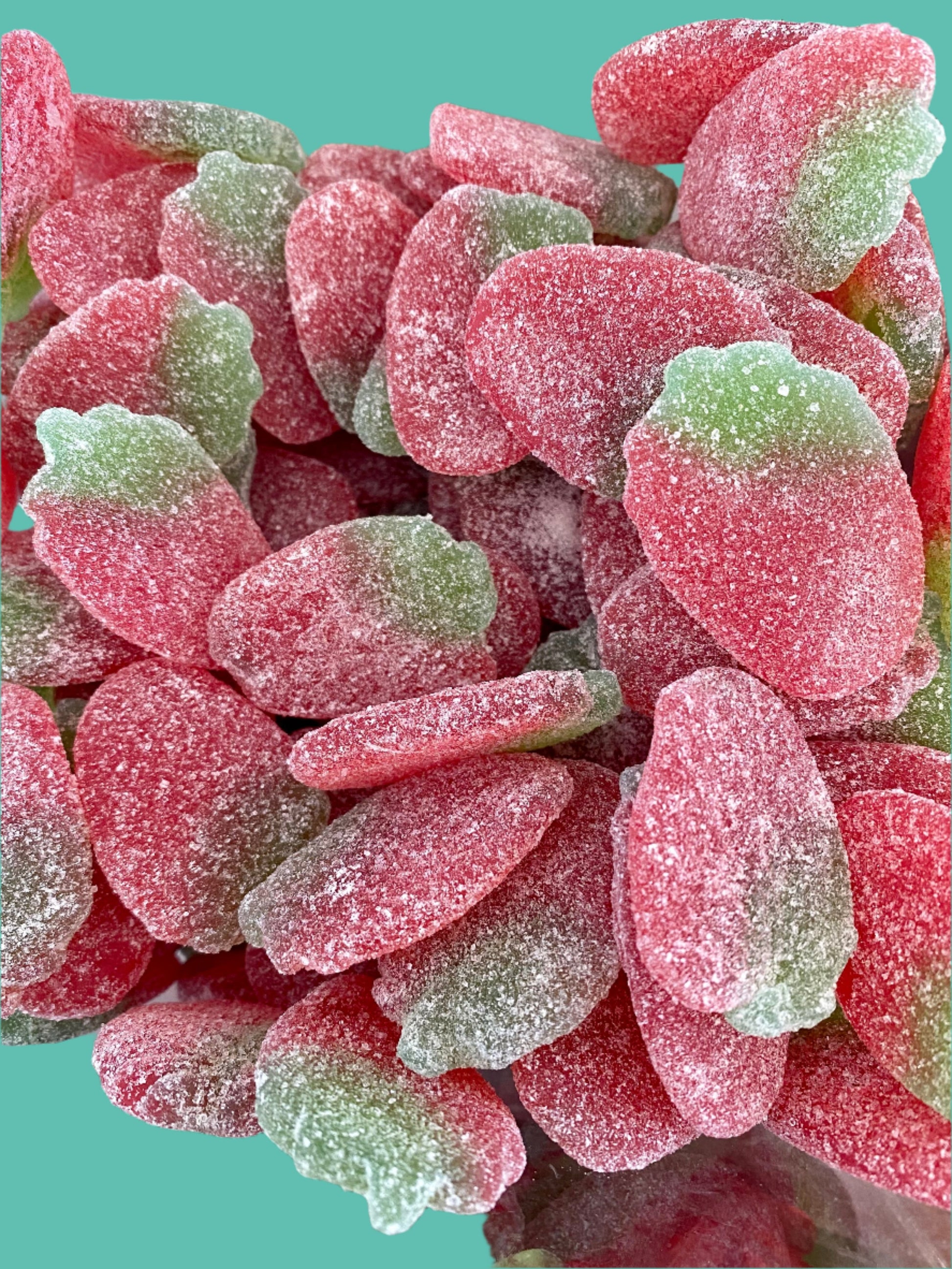 sugar coated strawberry swedish candy boston