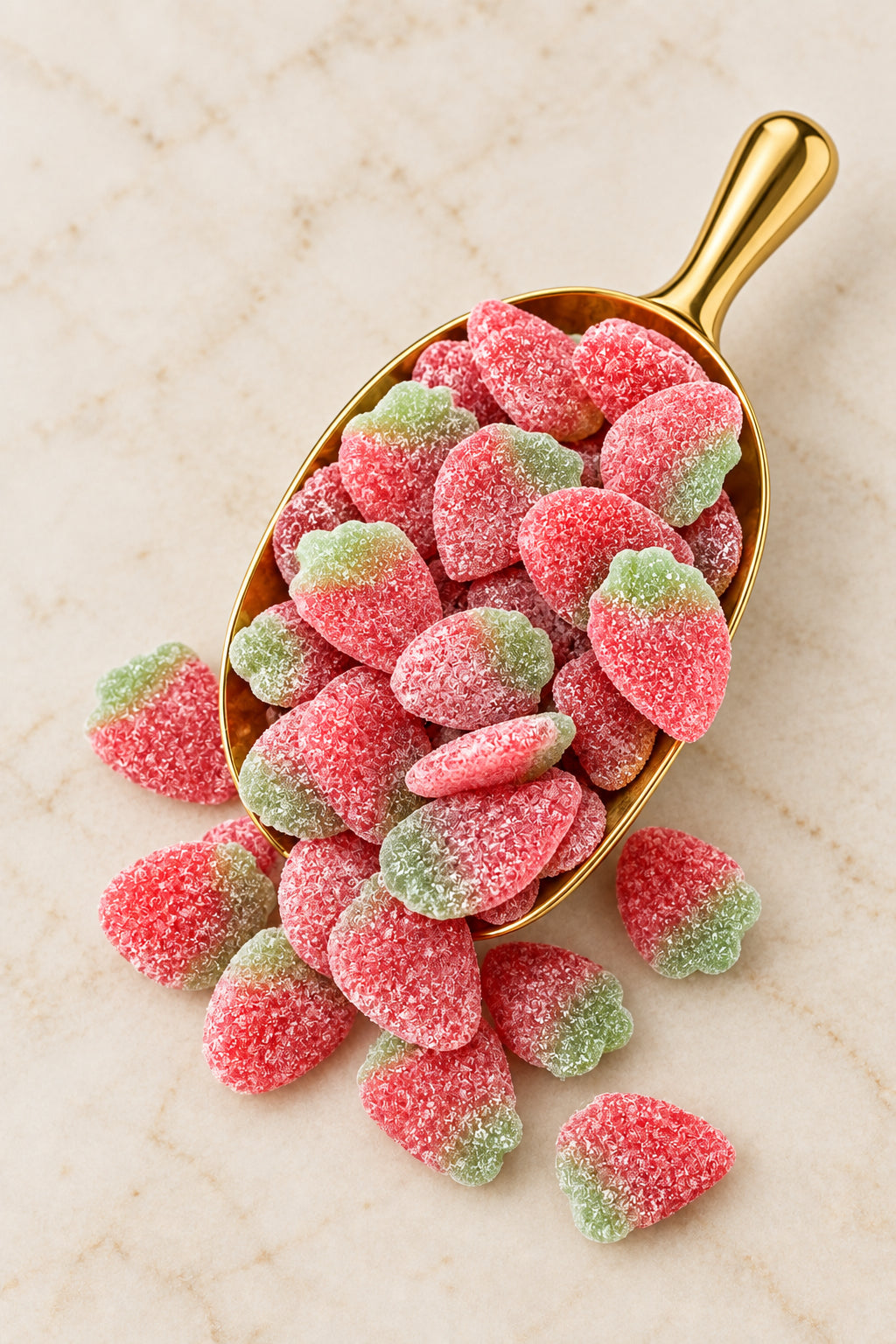 sugar coated strawberry swedish candy boston