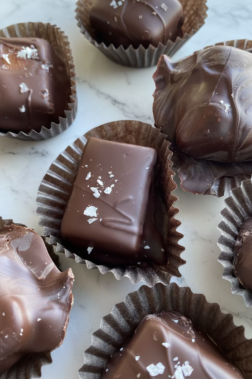 sea salt caramels homemade